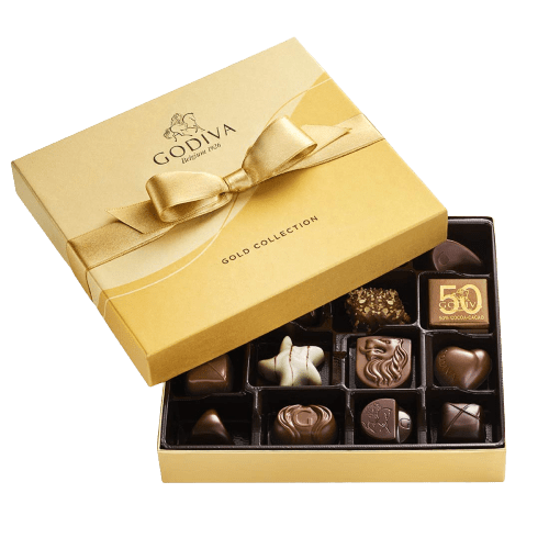 Godiva Chocolatier Assorted Chocolate Gold Gift Box