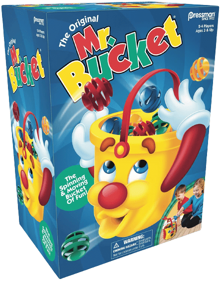 Mr. Bucket Game Spinning & Moving Fun