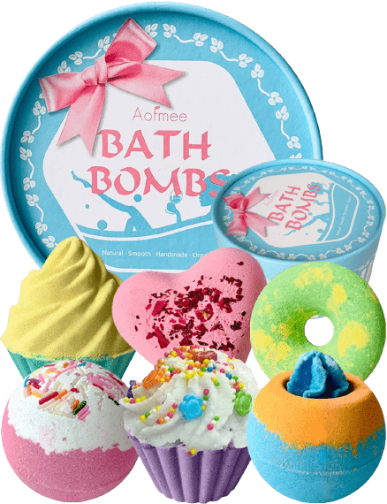 Handmade Bath Bombs Spa Gift Set
