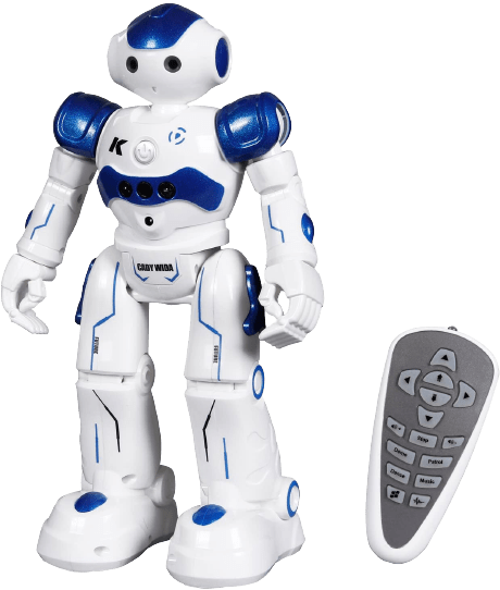 Robot Toy with Gesture Sensing Remote Control