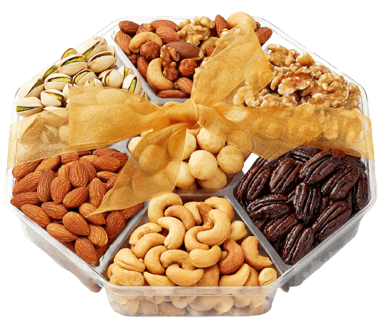 Nuts Gift Basket - Healthy Gourmet Present