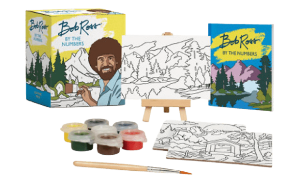 Bob Ross Coloring Set by the Numbers