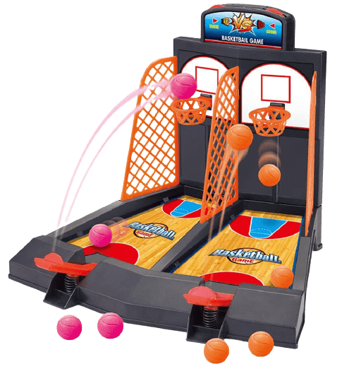 2-Player Table Basketball Shooting Game