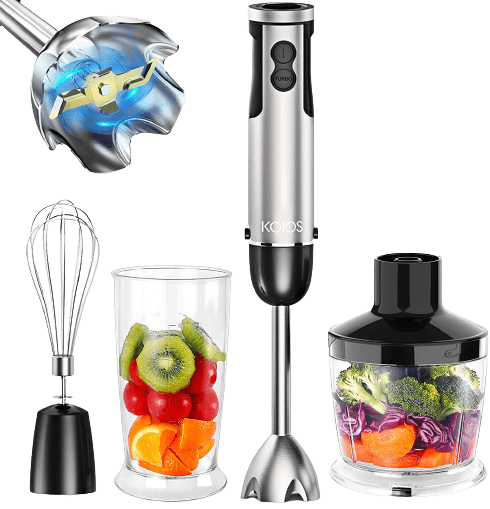 Powerful 4-in-1 Hand Immersion Blender