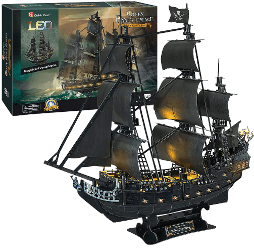 CubicFun 3D Puzzles Pirate Ship Leisure Gift