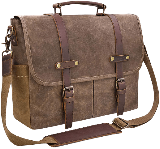 Waterproof Vintage Briefcase - Laptop Bag