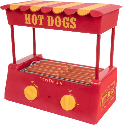 Hot Dog Warmer for 8 Regular Sized Breakfast Sausages