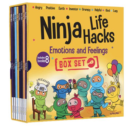 Ninja Life Hacks Emotions and Feelings 8 Book Box Set