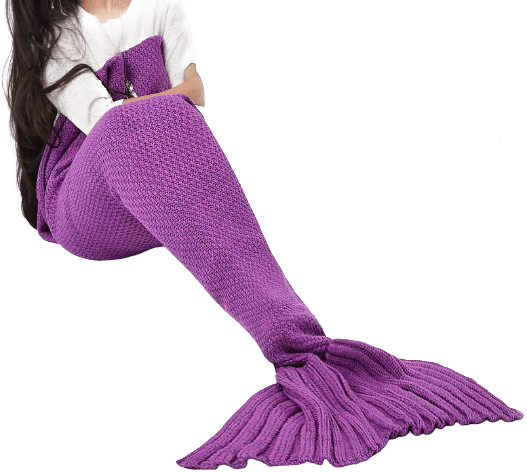 Mermaid Tail Soft Cozy Blanket All Seasons