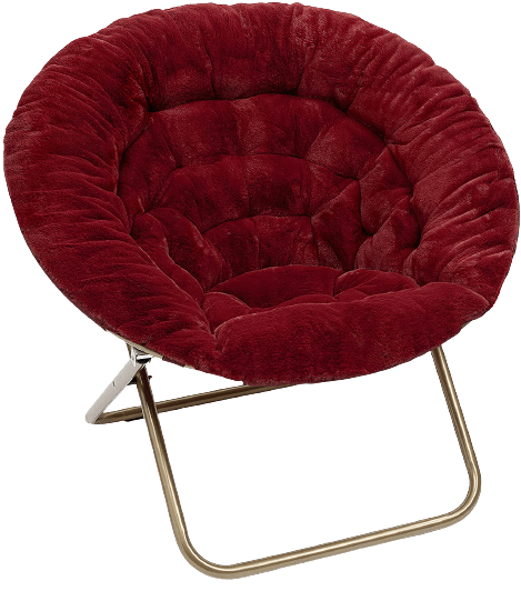 Milliard Cozy Chair Faux Fur Saucer X-Large