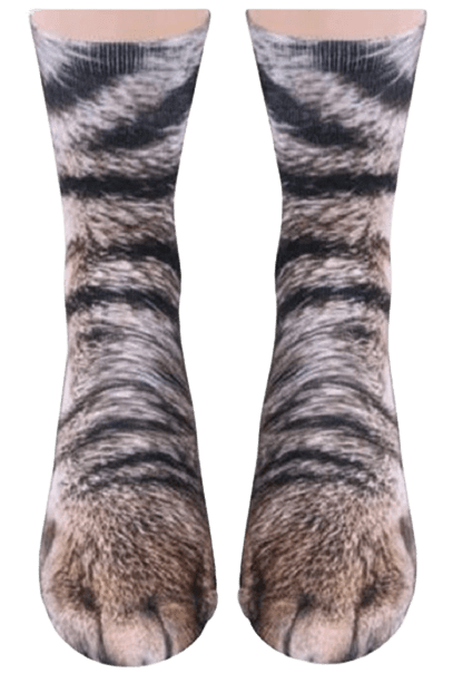 Unisex 3D Funny Animal Paws Socks - Gag Gift