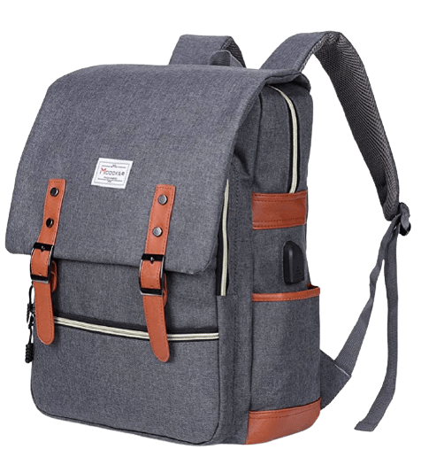 Unisex Vintage Laptop Backpack for Students