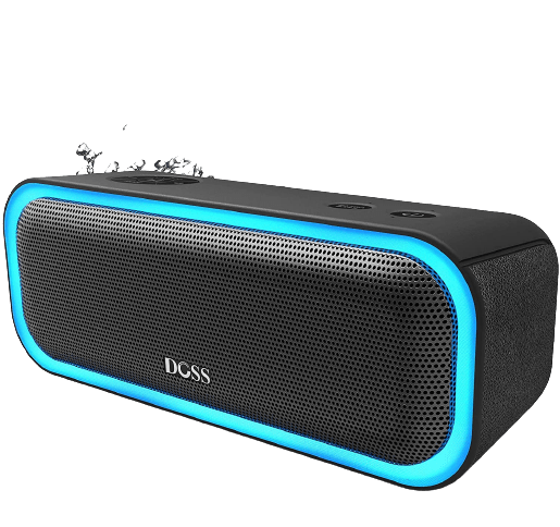 Portable Bluetooth Speaker - Stereo Sound, Extra Bass