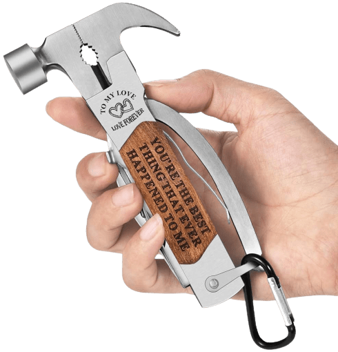 To My Love Personalized Engraved Hammer Multitool