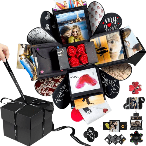 Explosion Box DIY Gift - Love Memory Surprise