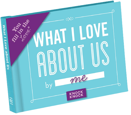 What I Love about Us Fill-in-the-Blank Gift Journal