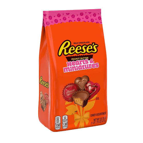 Reese's Milk Chocolate Peanut Butter Miniatures and Hearts