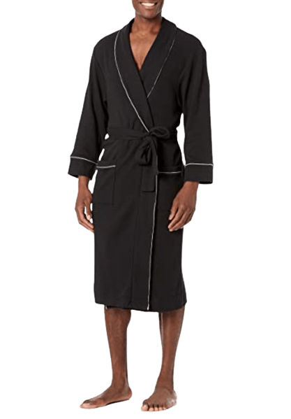 Amazon Essentials Men's Waffle Shawl Robe