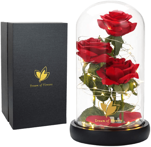 Beauty and The Beast Artificial Rose Flowers