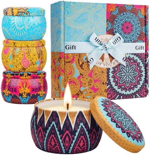 Aromatherapy Scented Candles for Home