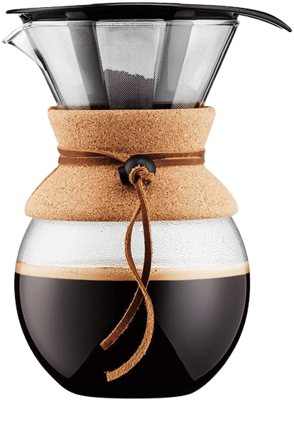 Pour Over Coffee Maker with Permanent Filter