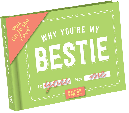 Why You're My Bestie Fill-in-the-Blank Journal