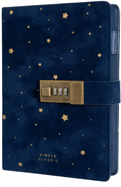 Secret Refillable Diary with Lock