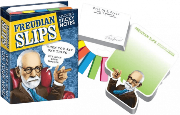 Freudian Slips Sticky Notes Booklet