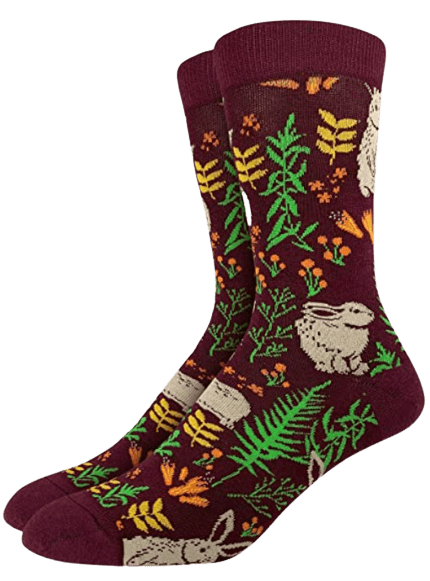 Woodland Bunnies Cotton Socks
