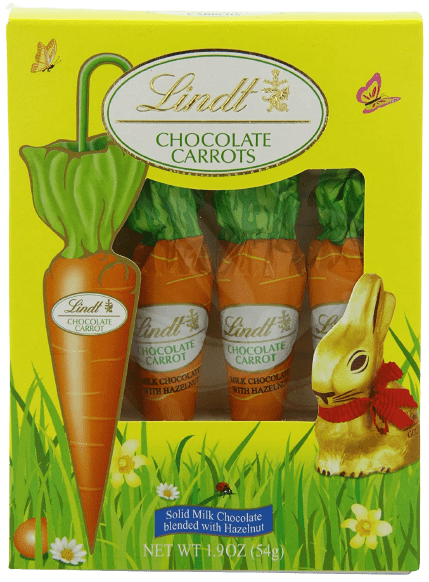 Lindt Chocolate Carrots