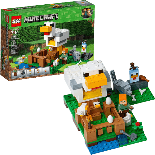 LEGO Minecraft Chicken Coop Building Kit