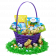 Lindt Purple Spring Easter Gift Basket