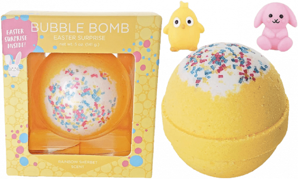 Easter Bubble Bath Bomb with Surprise