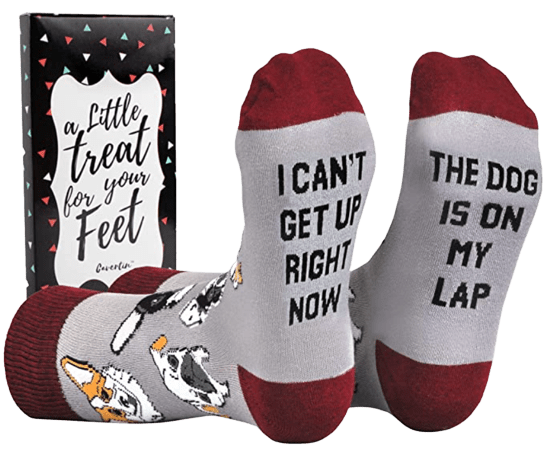 Funny Women's Dog Printed Socks