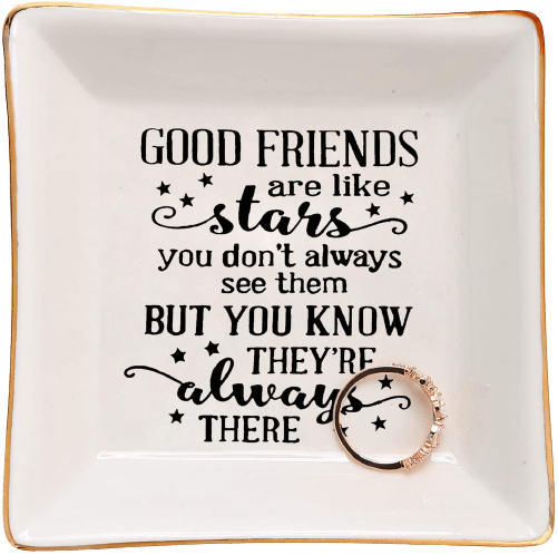 Good Friends are Like Stars - Bestie Trinket Dish