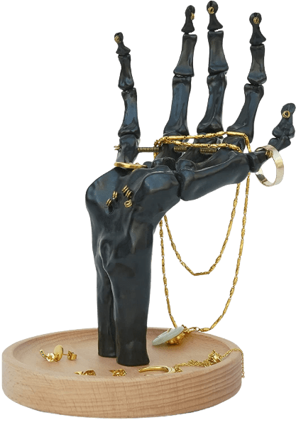 Skeleton Hand Ring Holder & Jewelry Stand