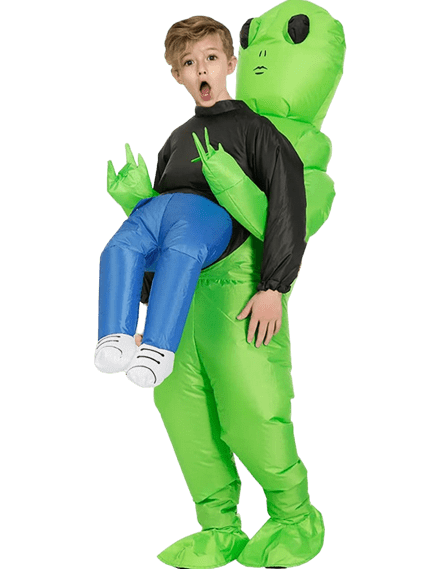 Inflatable Kids' Alien Costume