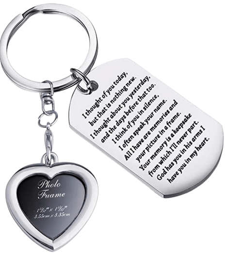 I Thought of You Today Sympathy Keychain