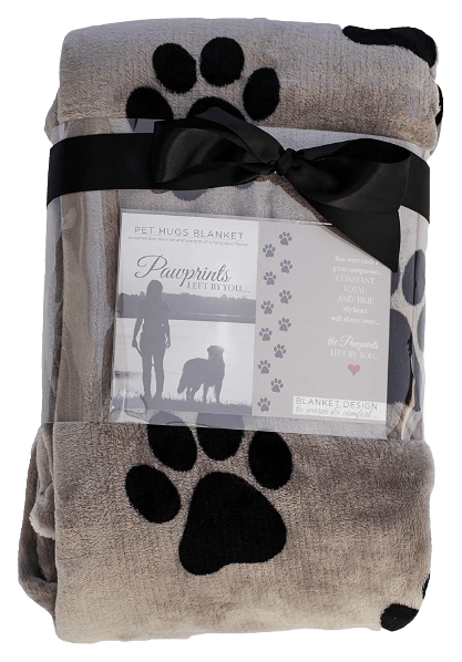 Memorial Left by You Pawprints Blanket