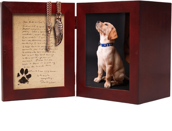 Pet Memorial Shadow Box & Picture Frame