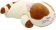 Plush Brown Stuffed Kitty Pillow for Hugs